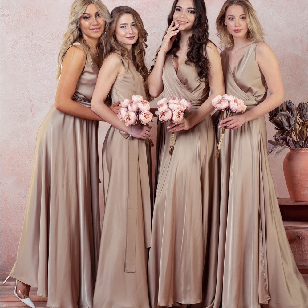 ❗️NEW❗️Cappuccino Boho Infinity Maxi Dress